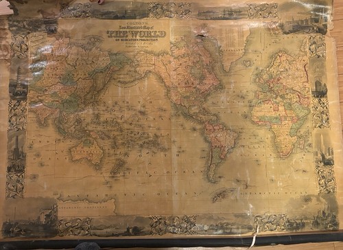 Orig 1857 colton world - 1857,