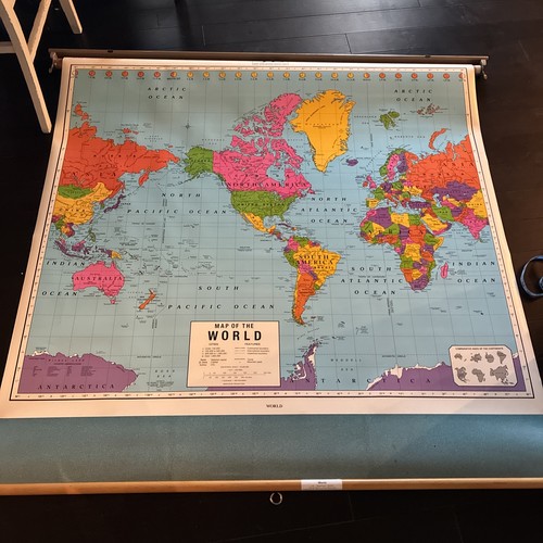 Vintage cram political world - cram,